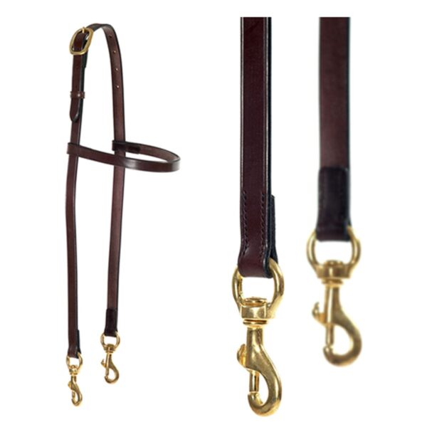 Work headstall stephens leather work