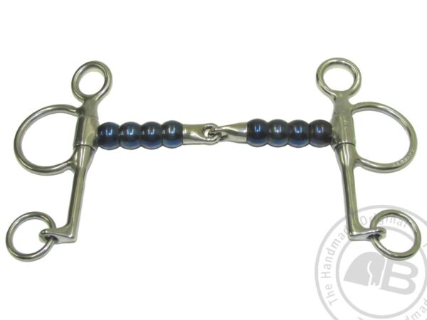 Pelham 55 Cherry Roller Snaffle