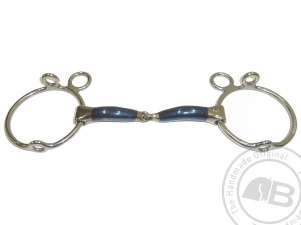 Bombers Bit Snaffle Curb gag